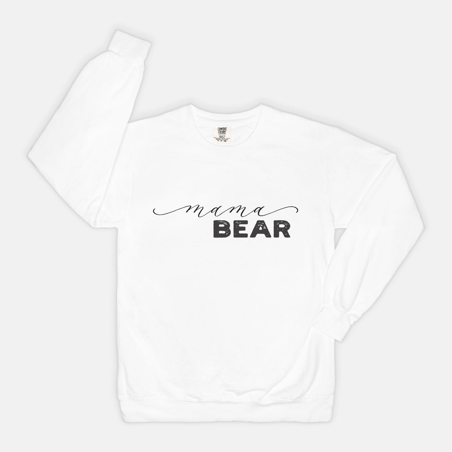 "mama bear" Comfort Colors® Crewneck