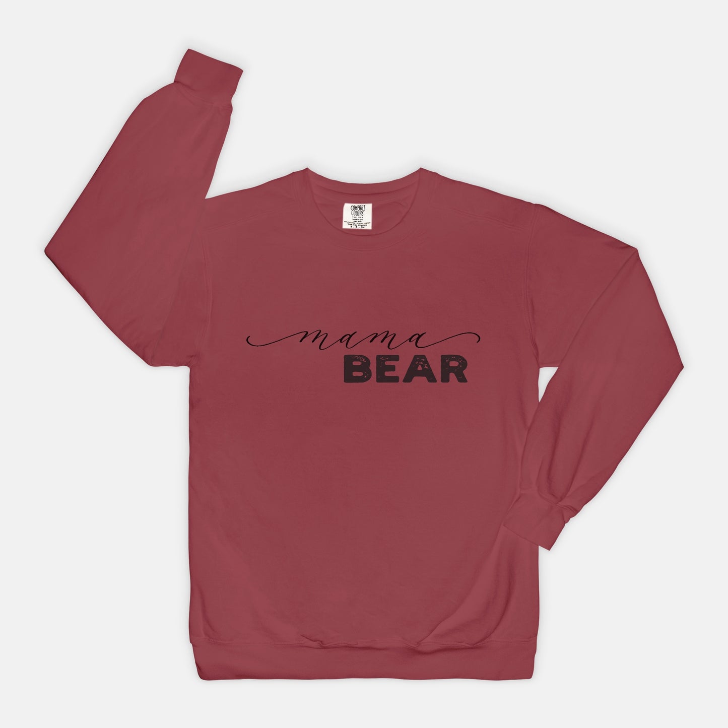 "mama bear" Comfort Colors® Crewneck