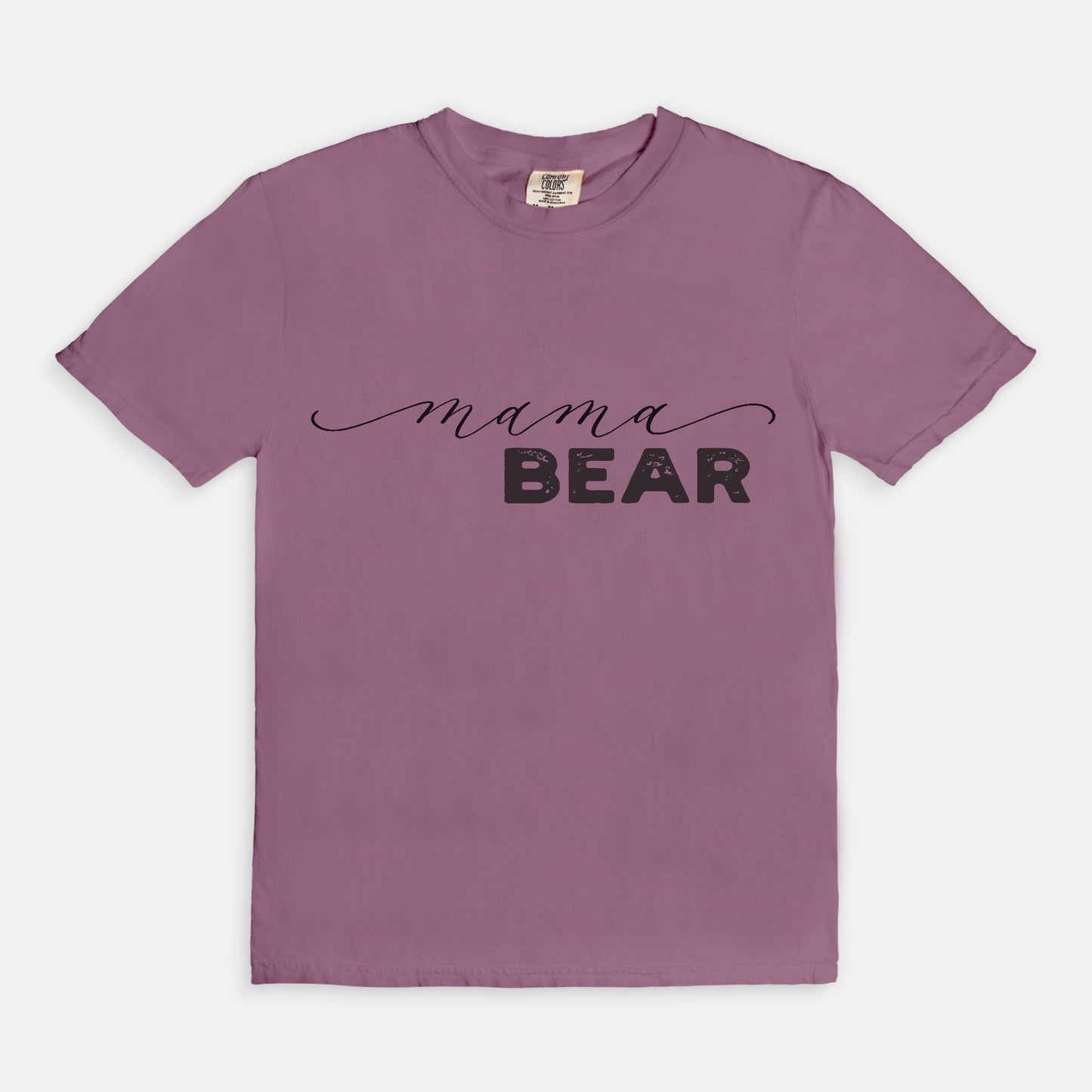 "mama bear" Comfort Colors Tee