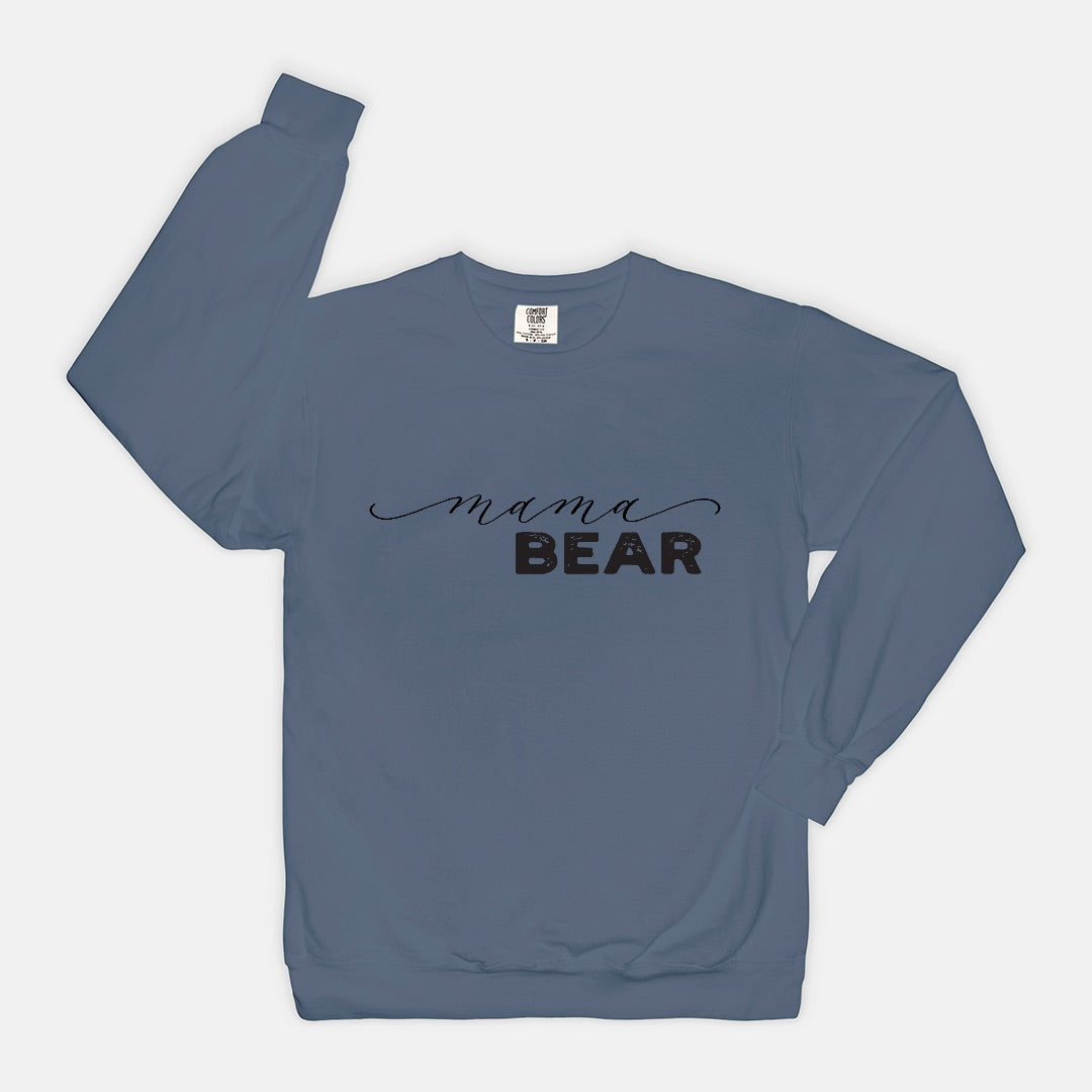 "mama bear" Comfort Colors® Crewneck