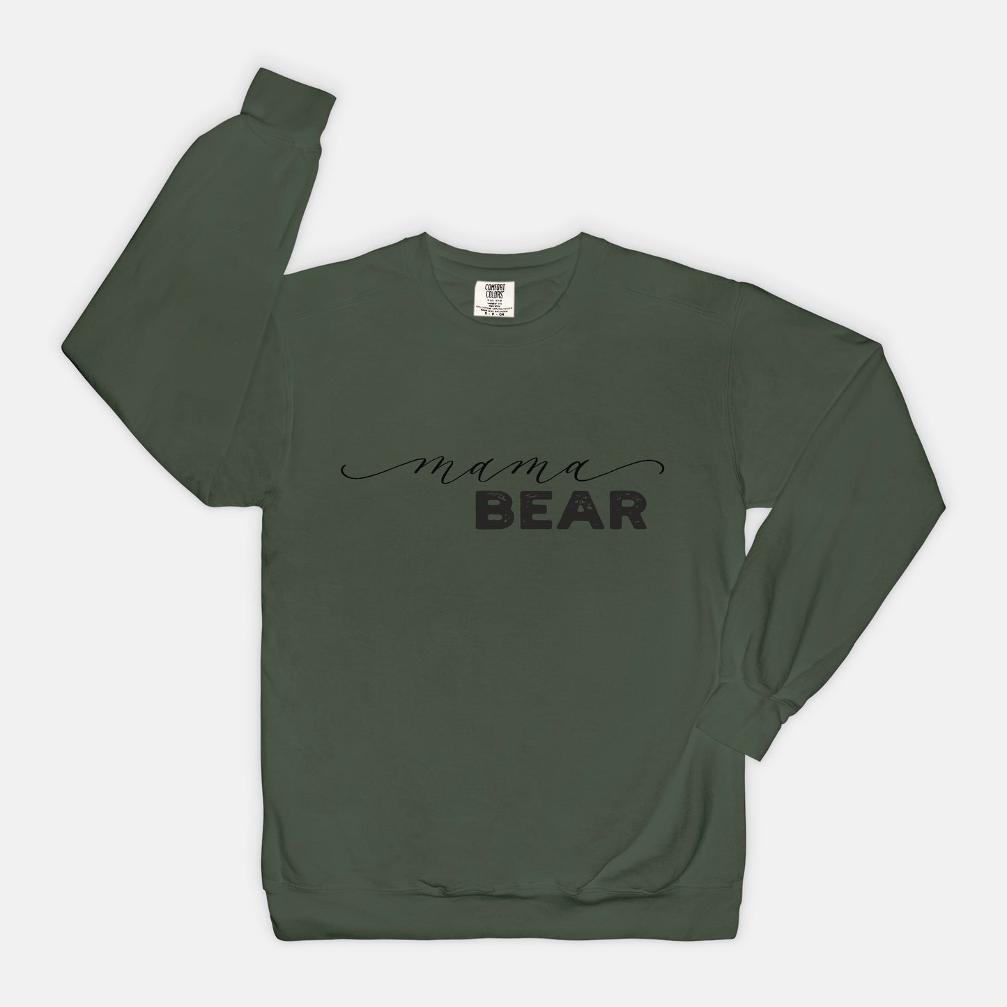 "mama bear" Comfort Colors® Crewneck
