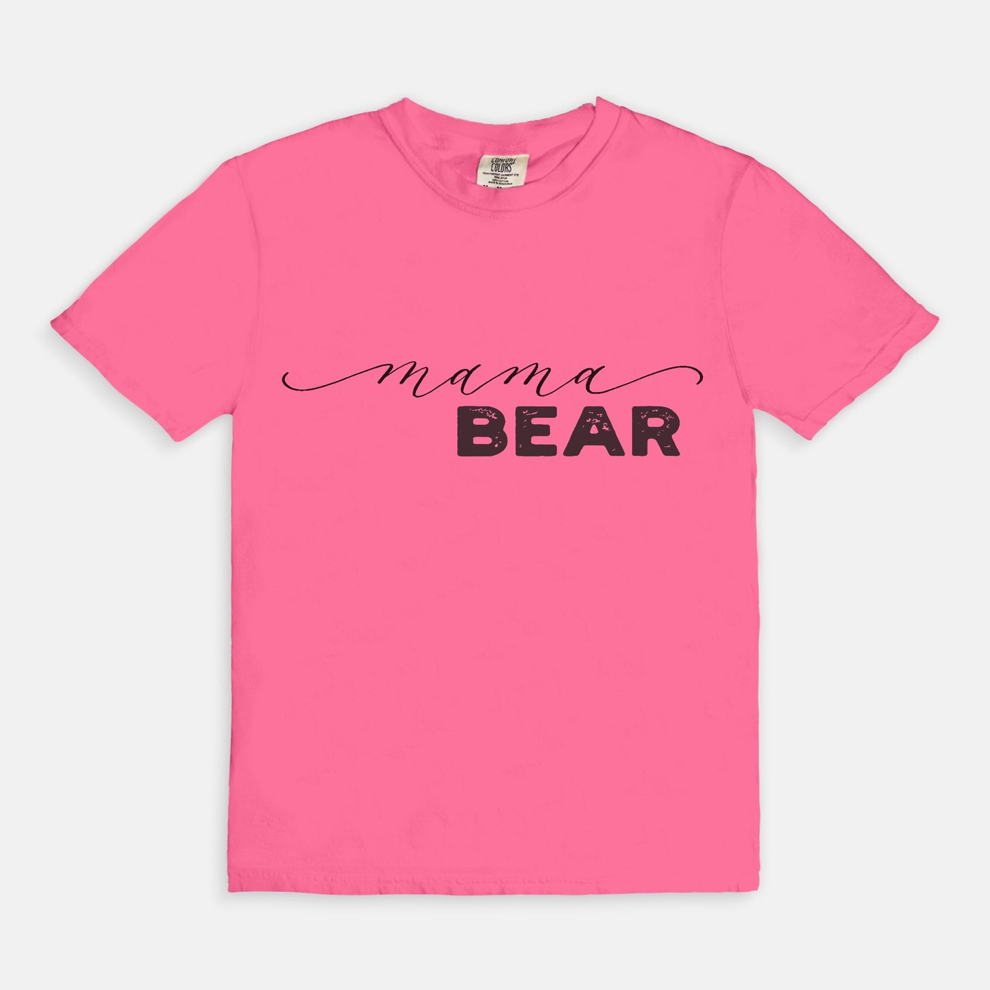 "mama bear" Comfort Colors Tee