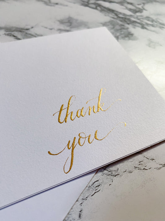 CUSTOM, HANDWRITTEN THANK YOU CARDS
